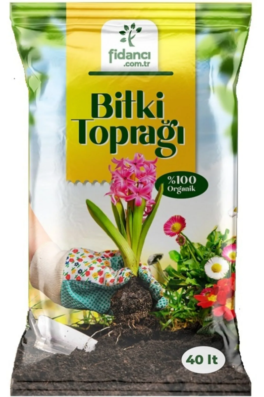 40 Litre Torf Bitki Toprağı Çiçek Toprağı Perlit Cocopeat Katkılı Fidancı - 1